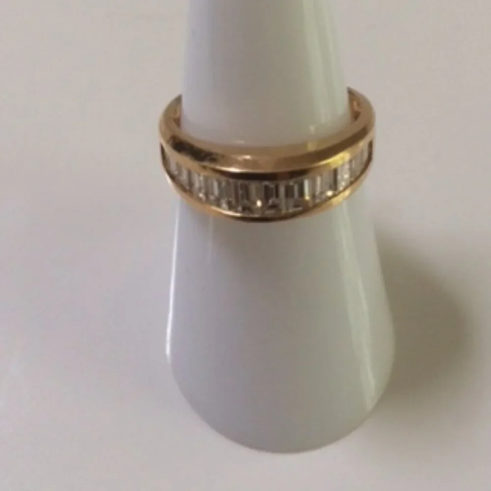 NWT STUNNING 14k GOLD &DIAMOND RING MSRP $4,495 - Picture 2 of 6